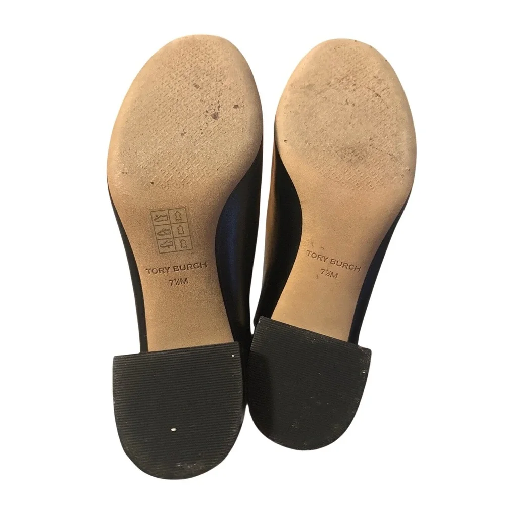 Tory Burch polished leather